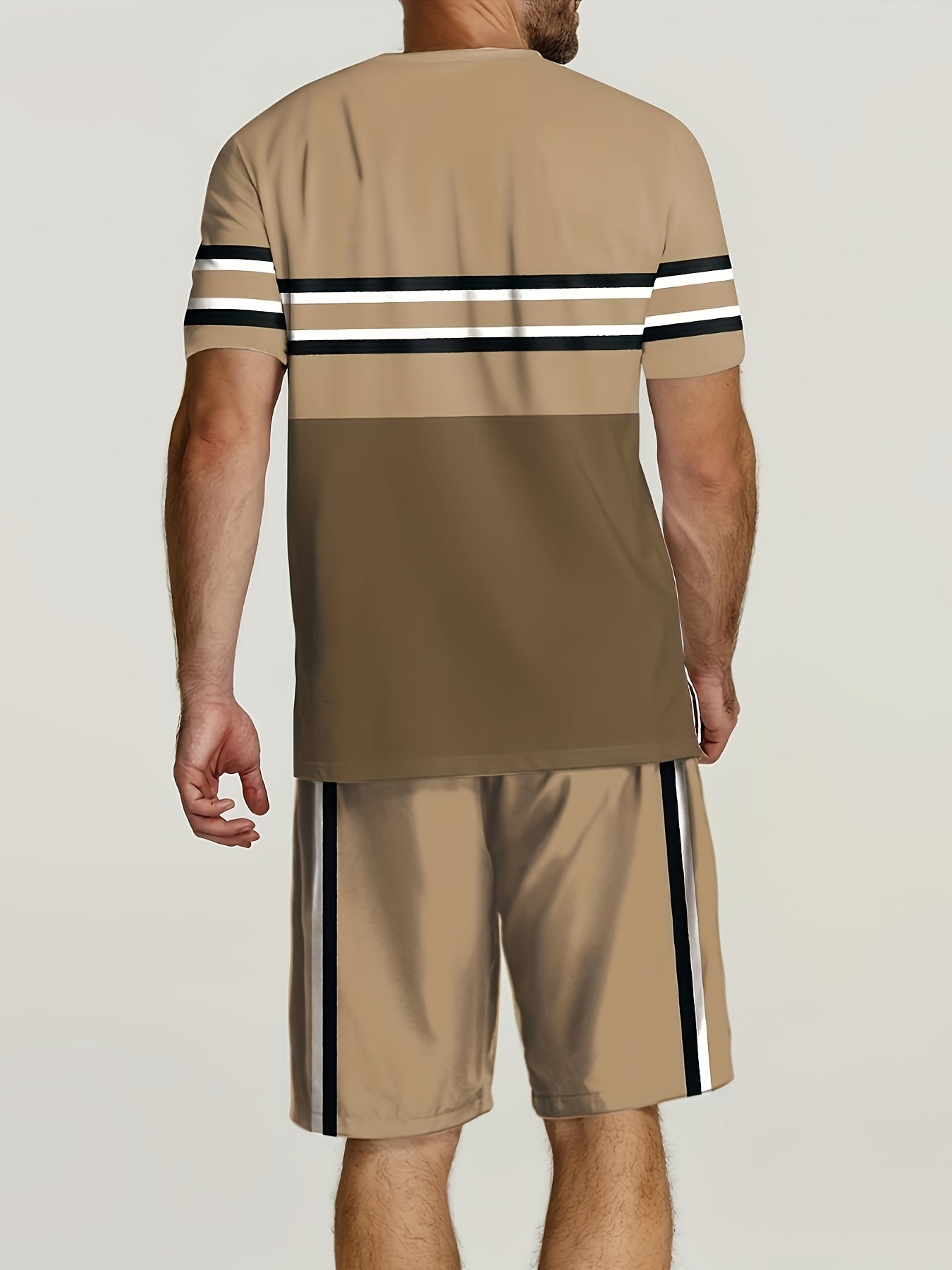 Casual short-sleeved T-shirt and short pants set