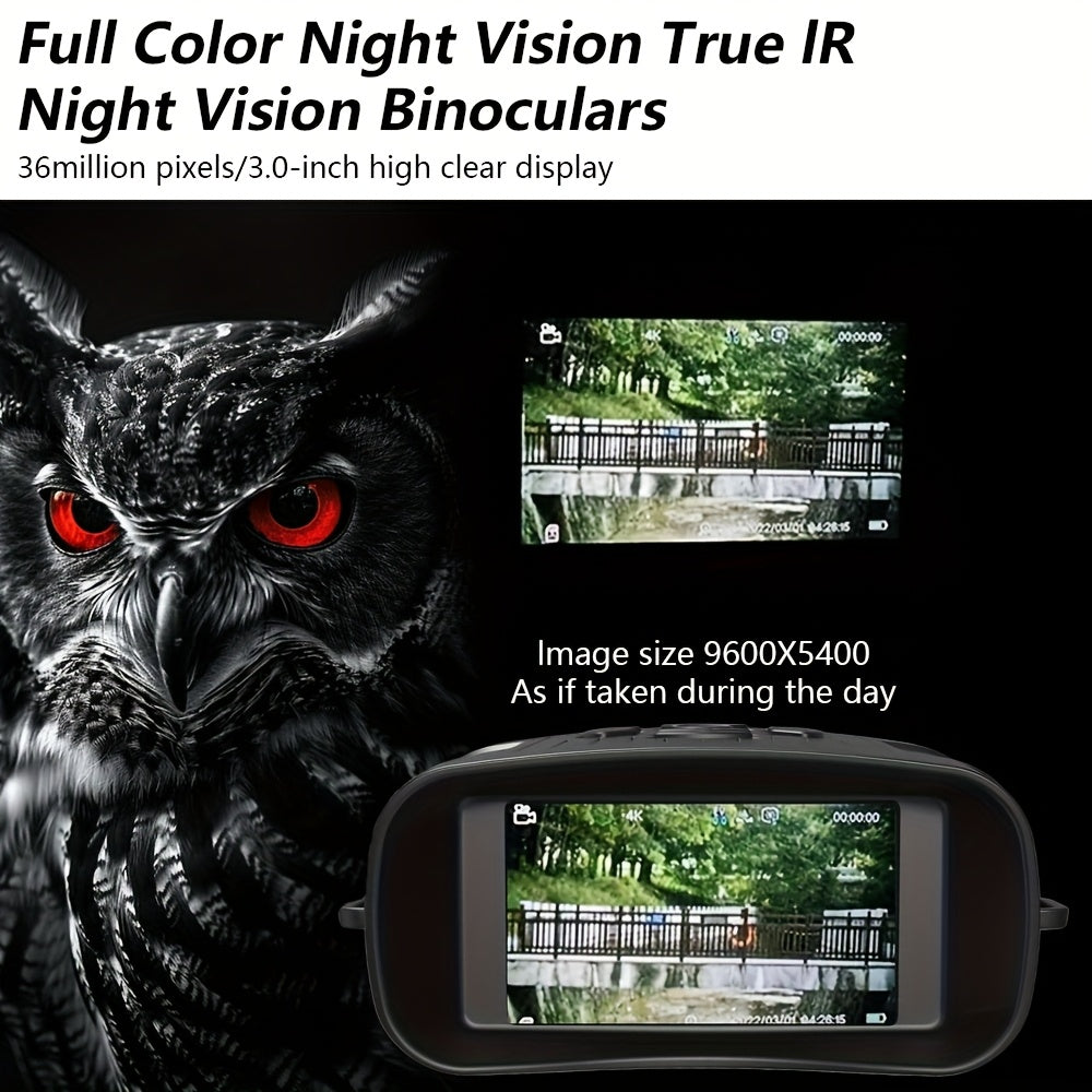 Night Vision Binoculars - Record Video & Photo