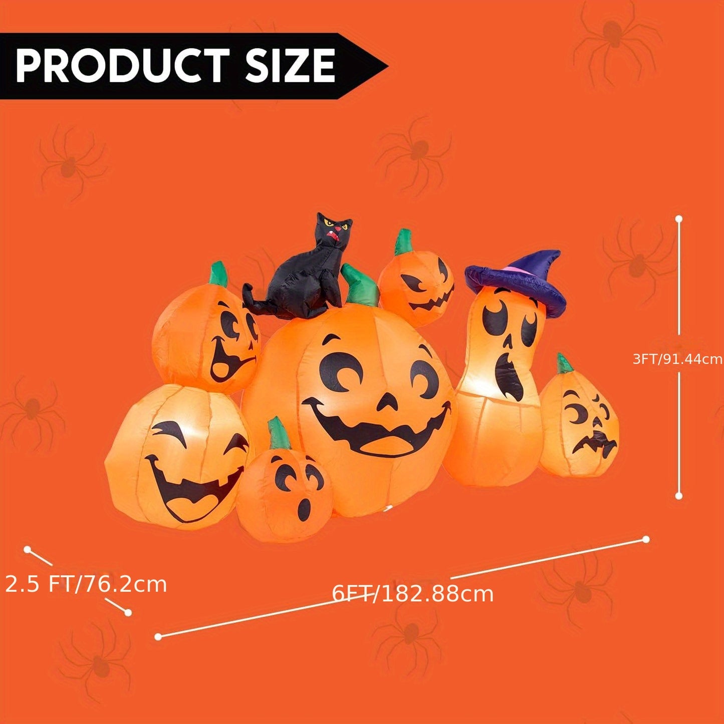 Pumpkin Blow Up Yard Decorations