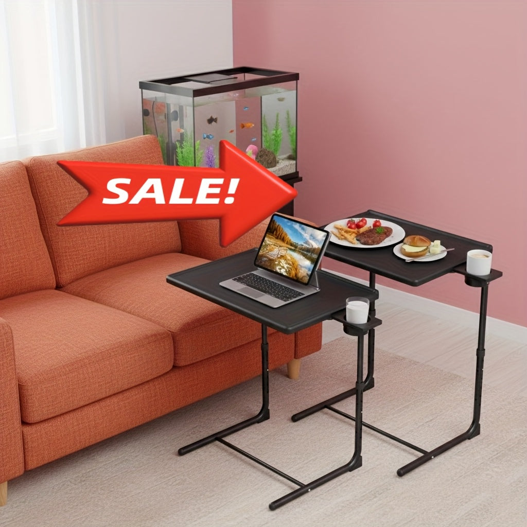 Big 2-pack/ 1-pack Adjustable Folding Table