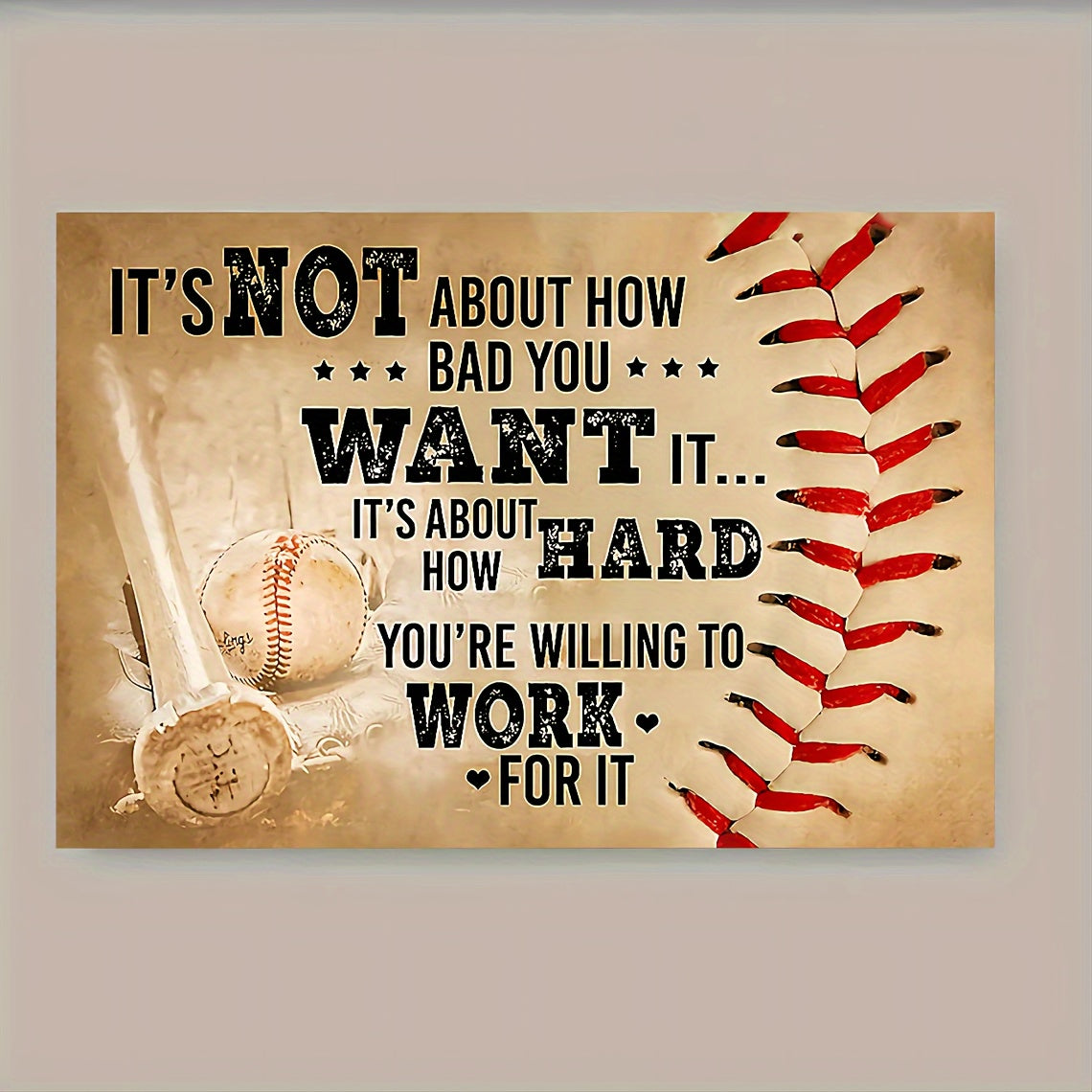 Vibrant Baseball Wall Art
