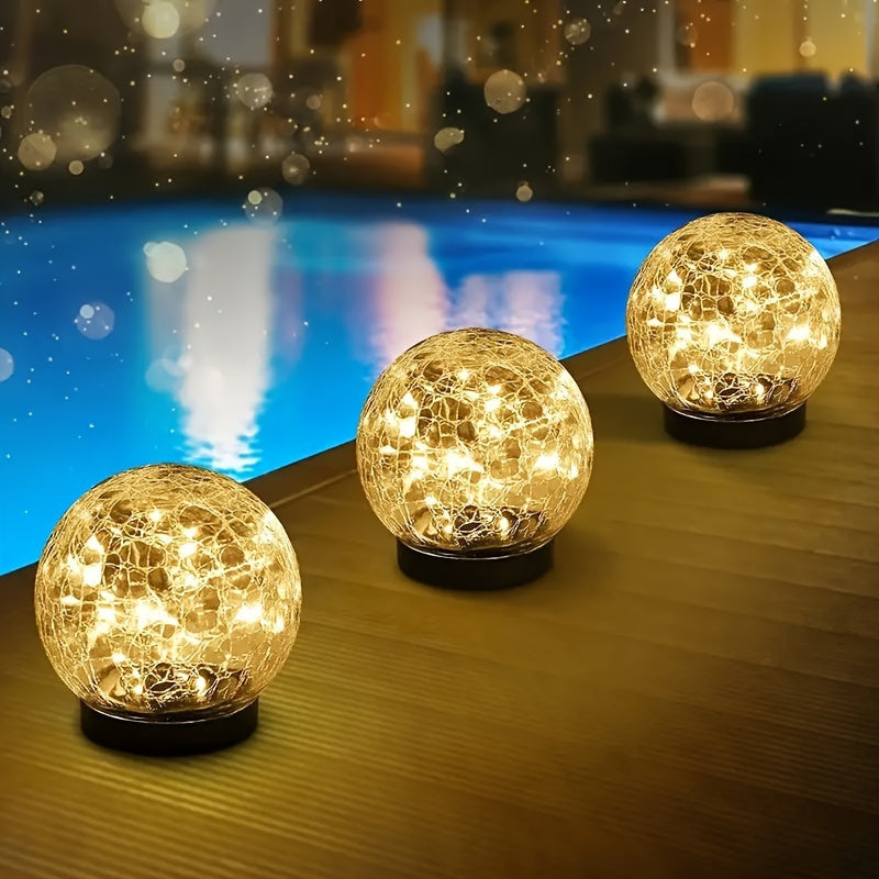 4pcs Solar Globe Lights