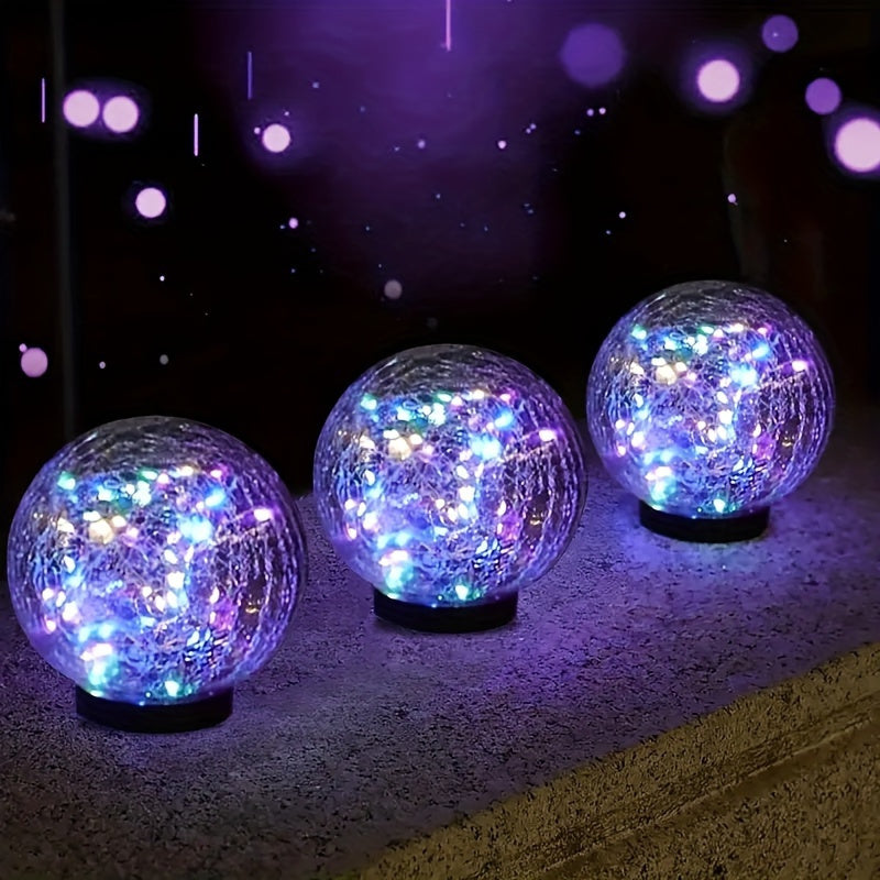 4pcs Solar Globe Lights