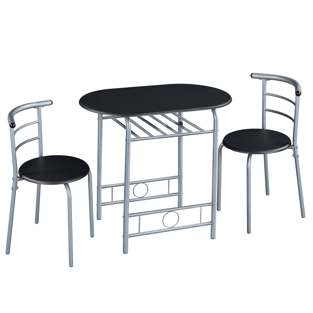 Modern Round Dining Table and Chairs Set