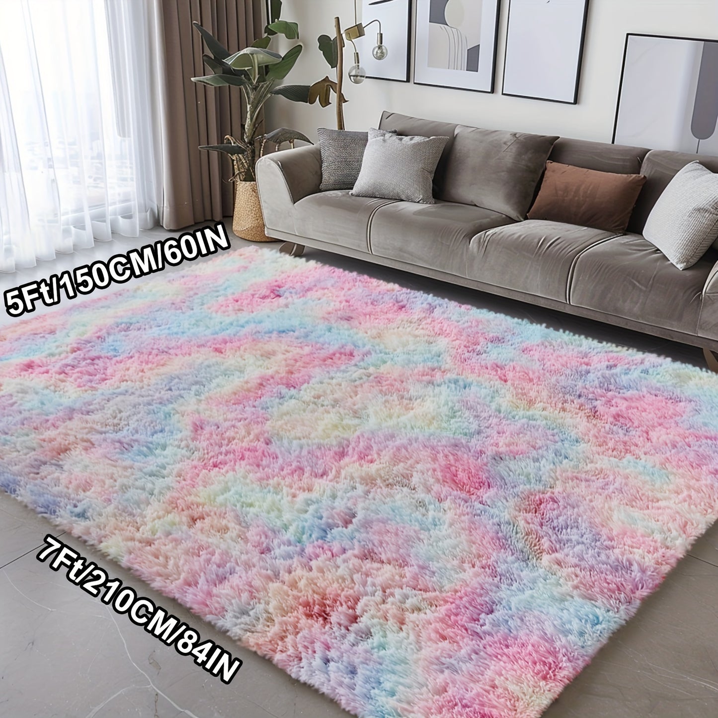 Super Soft Thickened Fluffy Area Rug
