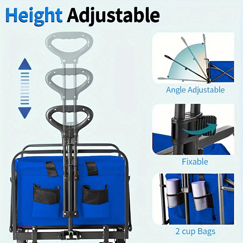 Multifunctional Folding Garden Cart