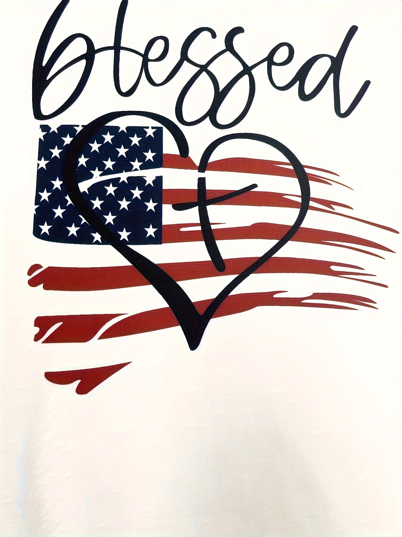 Patriotic American Flag Sweatshirt