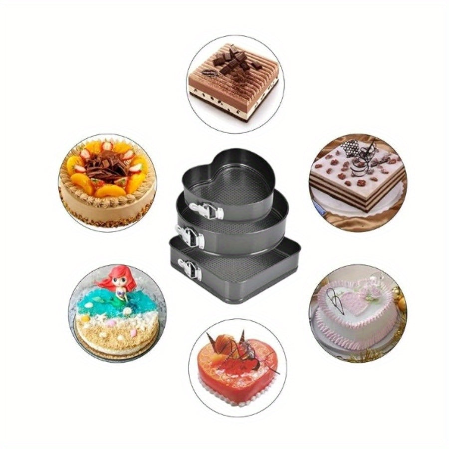 6pcs Cake Pan Set
