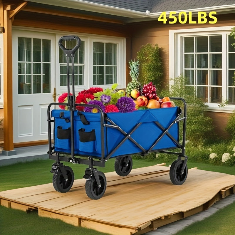 Multifunctional Folding Garden Cart