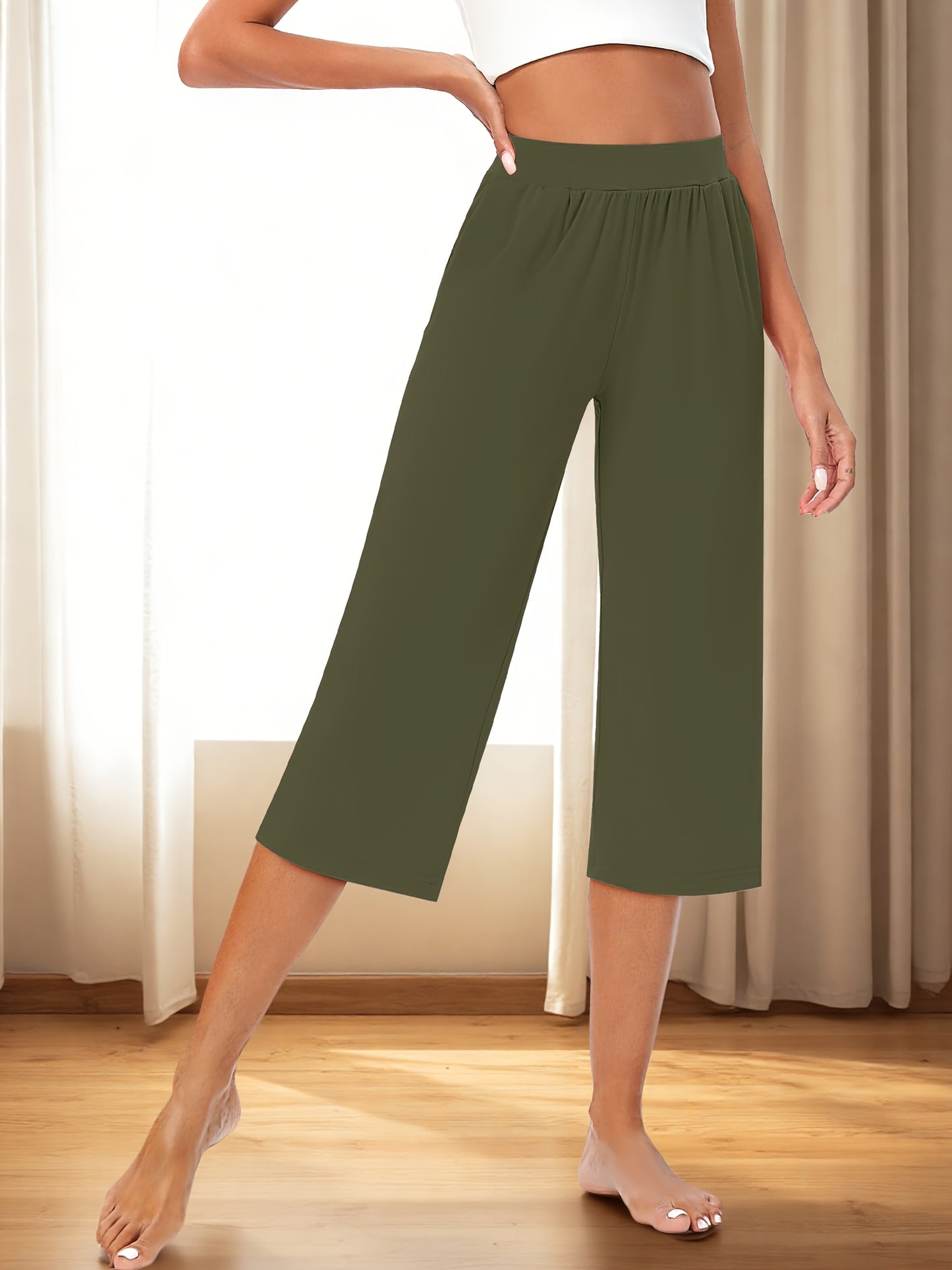 3 Pack Capri Pants
