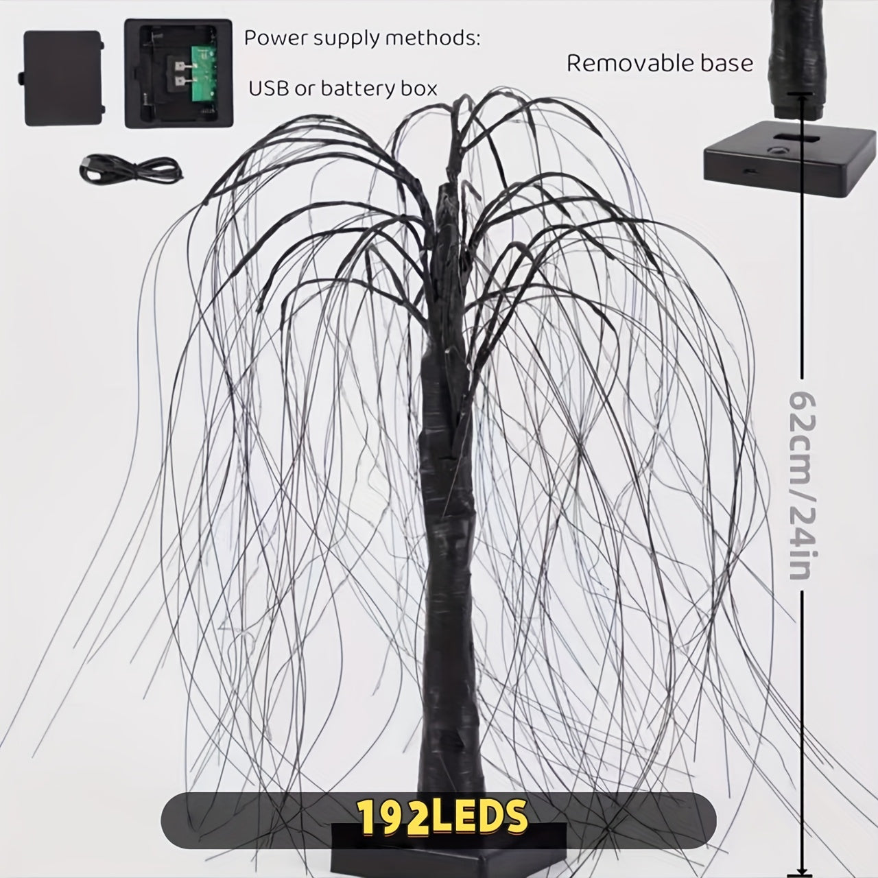 Halloween Simulated Tree Lamp