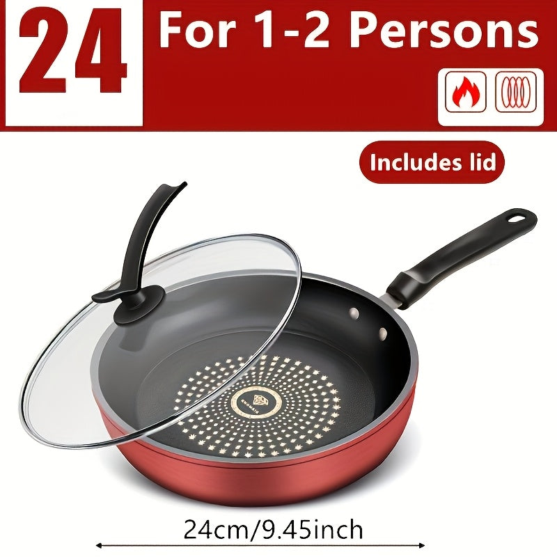 Cast Iron Frying Pan Set With Lid
