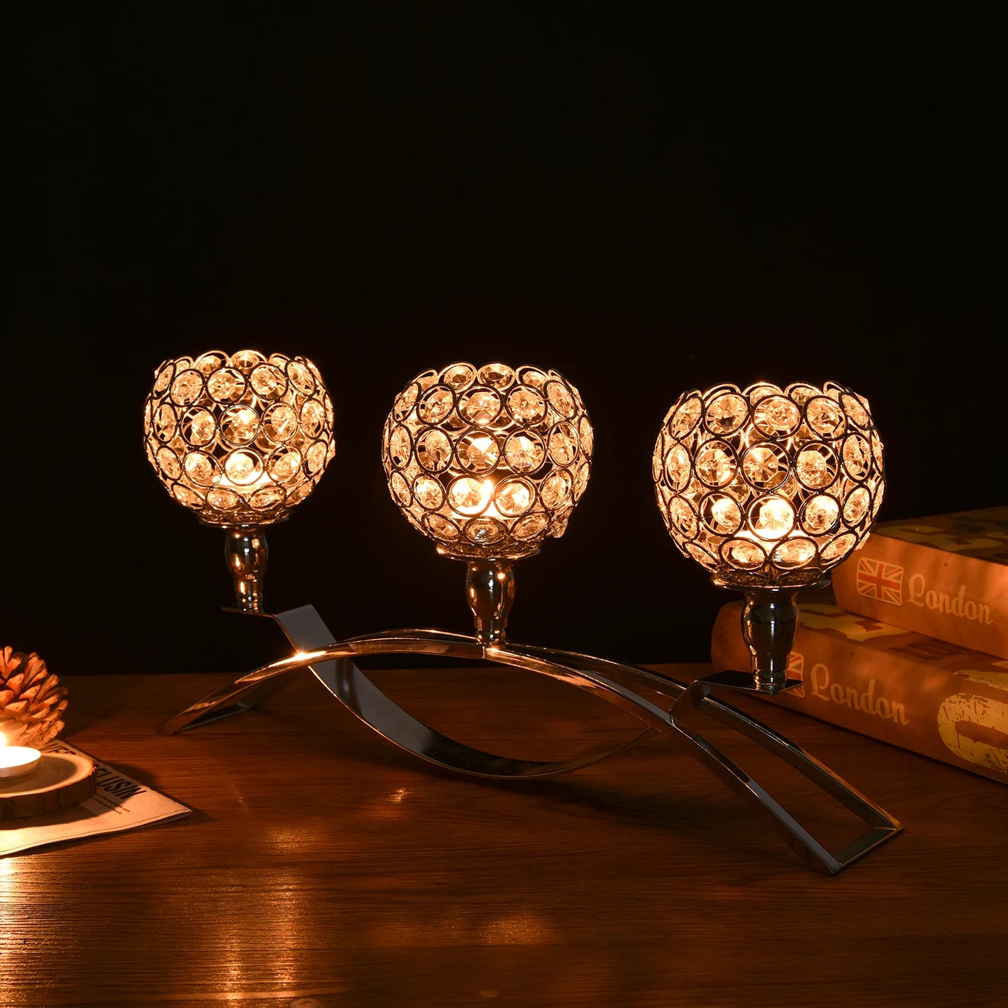Crystal Table Candelabra