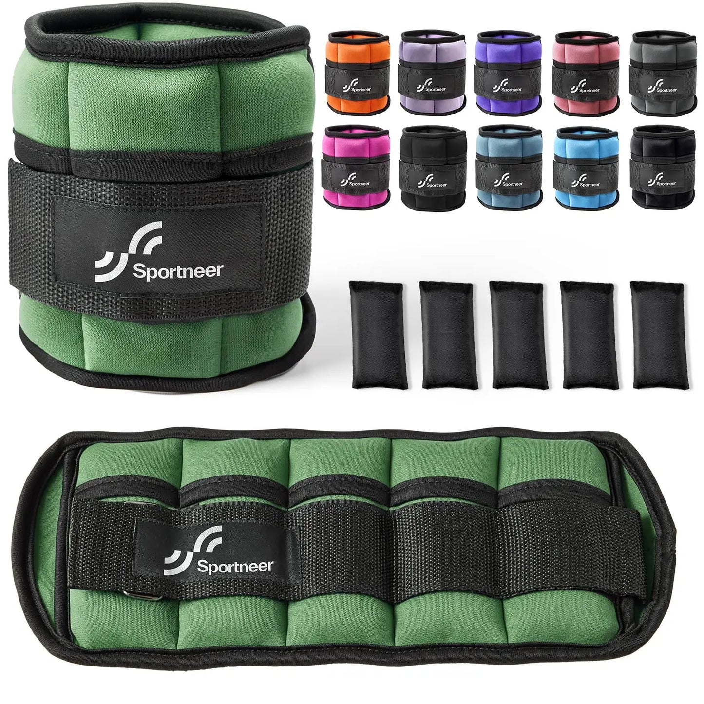 Sportneer Adjustable Ankle Weights