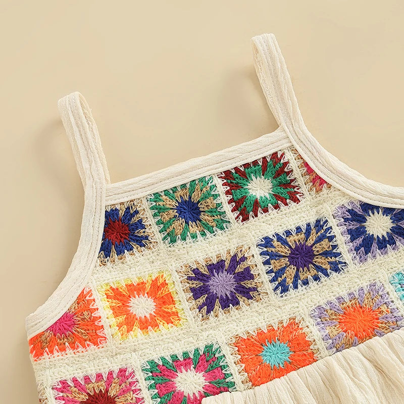 Tank Top and Fringed Denim Shorts Set