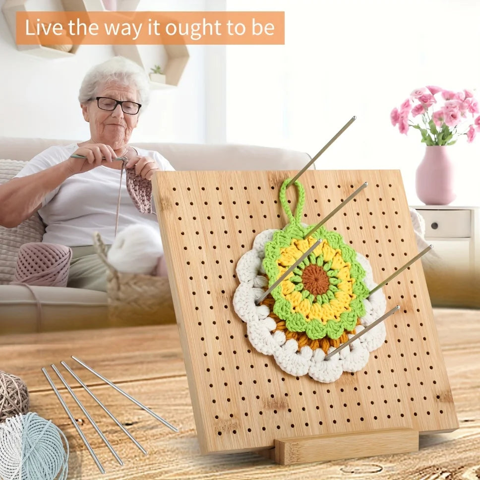 Wooden Crochet Blocking Board