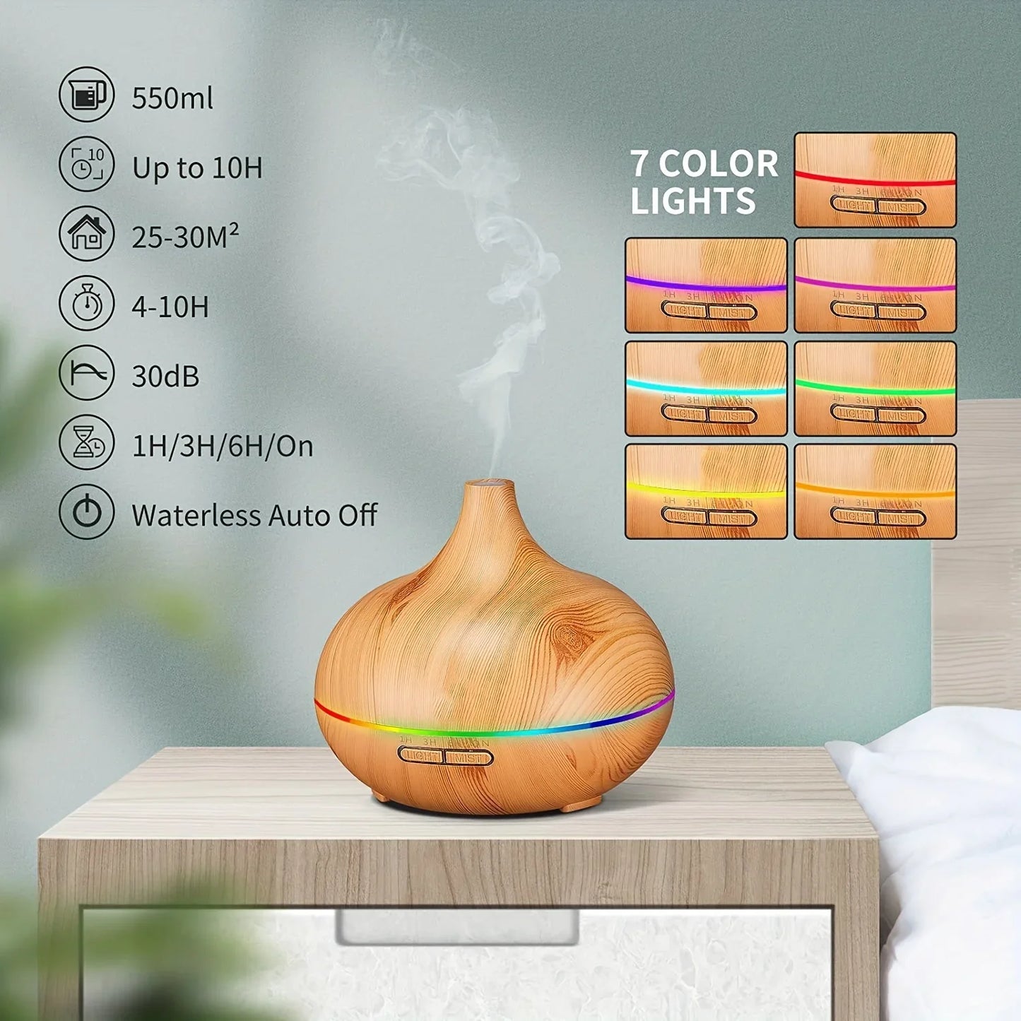 Essential Oil Aroma Diffuser