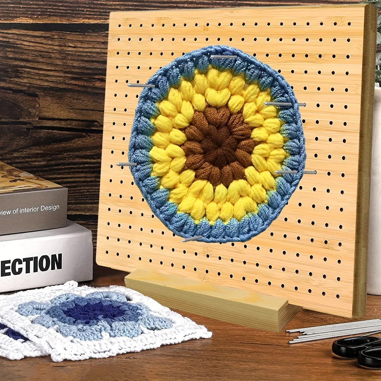 Wooden Crochet Blocking Board