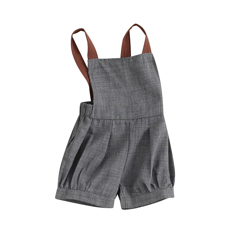 Infant Boys Denim Overalls