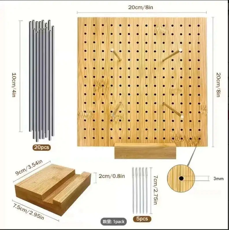 Wooden Crochet Blocking Board