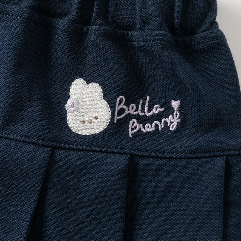 Dave Bella Girls Long Sleeve Shirt Skirt Set