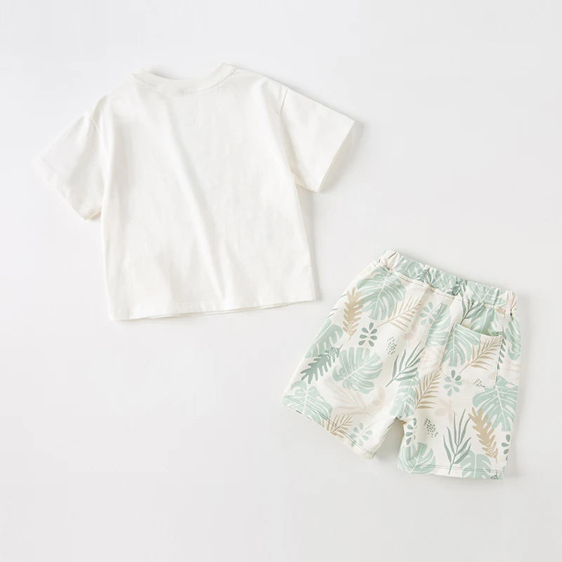 Dave Bella Boy's T-shirt Shorts Suit