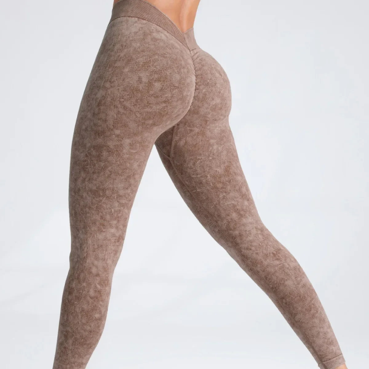 V Back Yoga Pants Sport Leggings