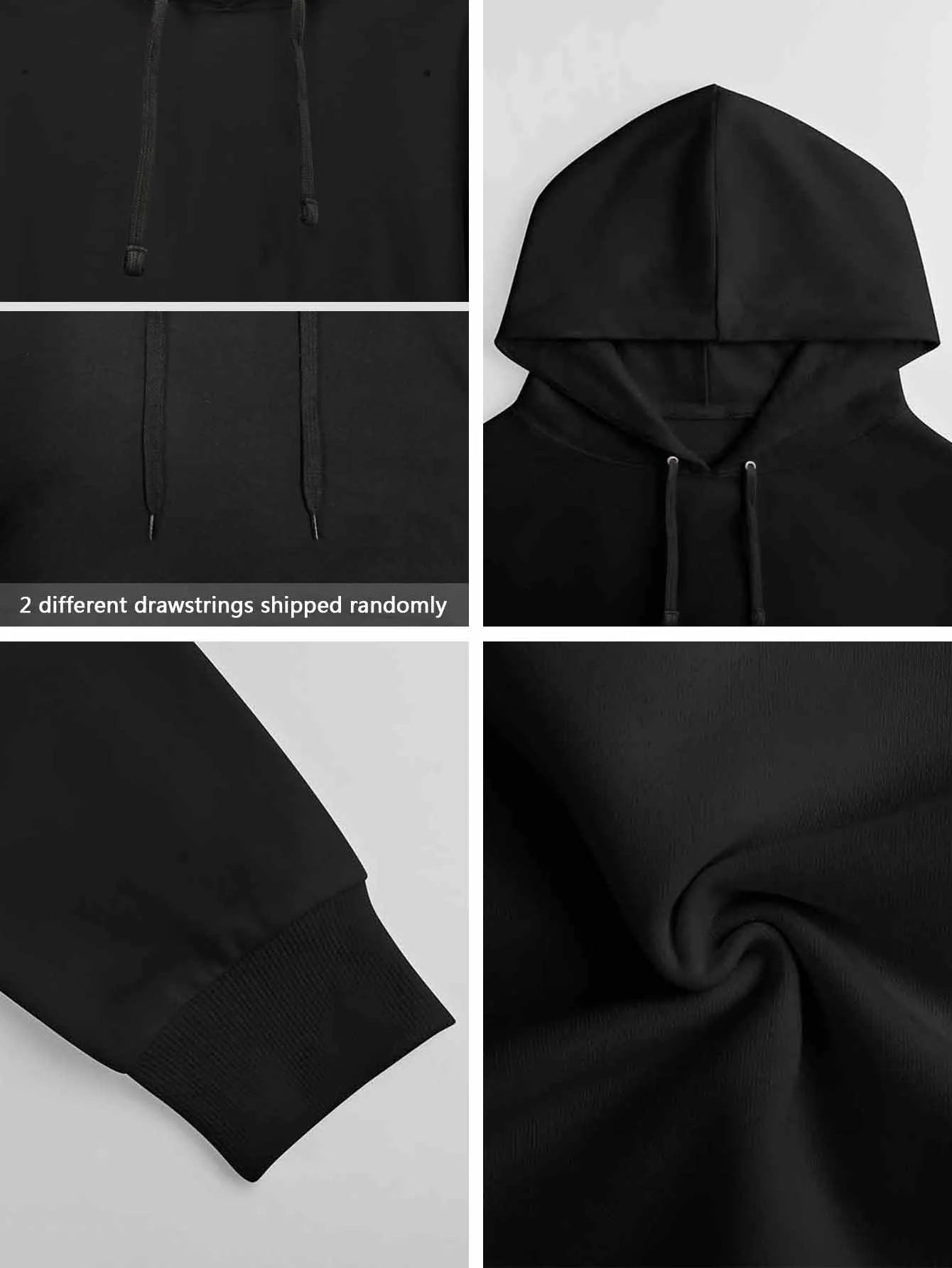Long-sleeved hoodies