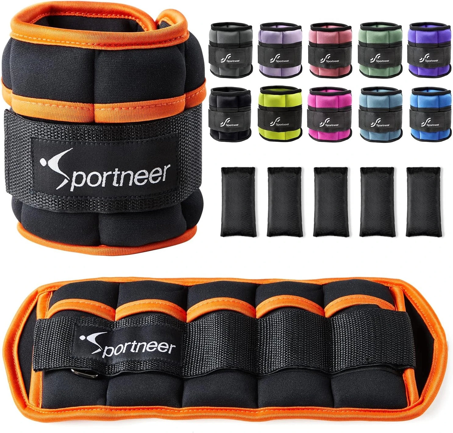 Sportneer Adjustable Ankle Weights