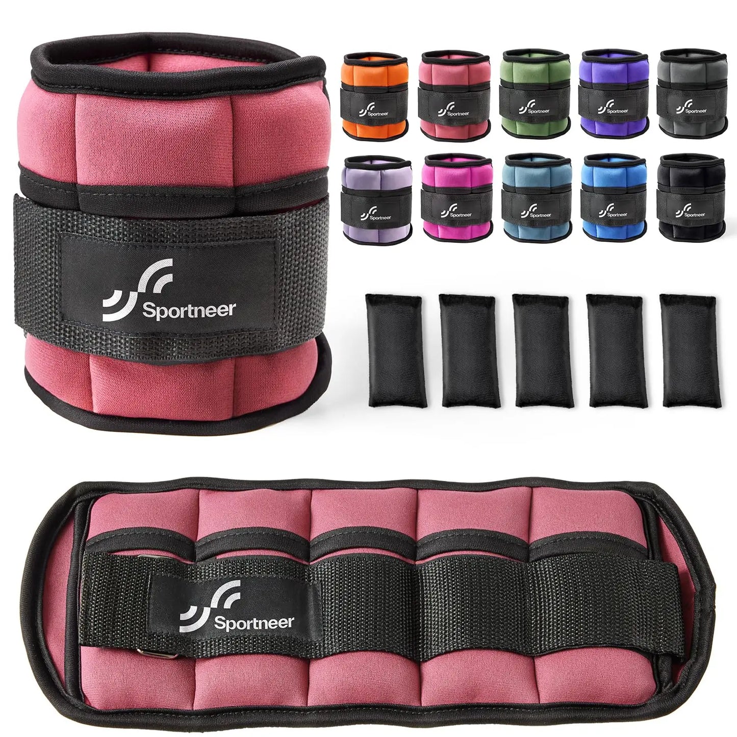 Sportneer Adjustable Ankle Weights