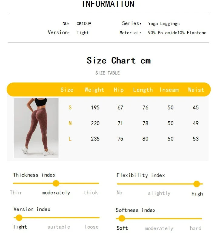 V Back Yoga Pants Sport Leggings