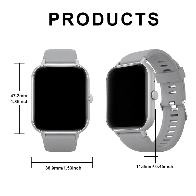 Smart watch, multi -Sport mode, for iPhone/Android