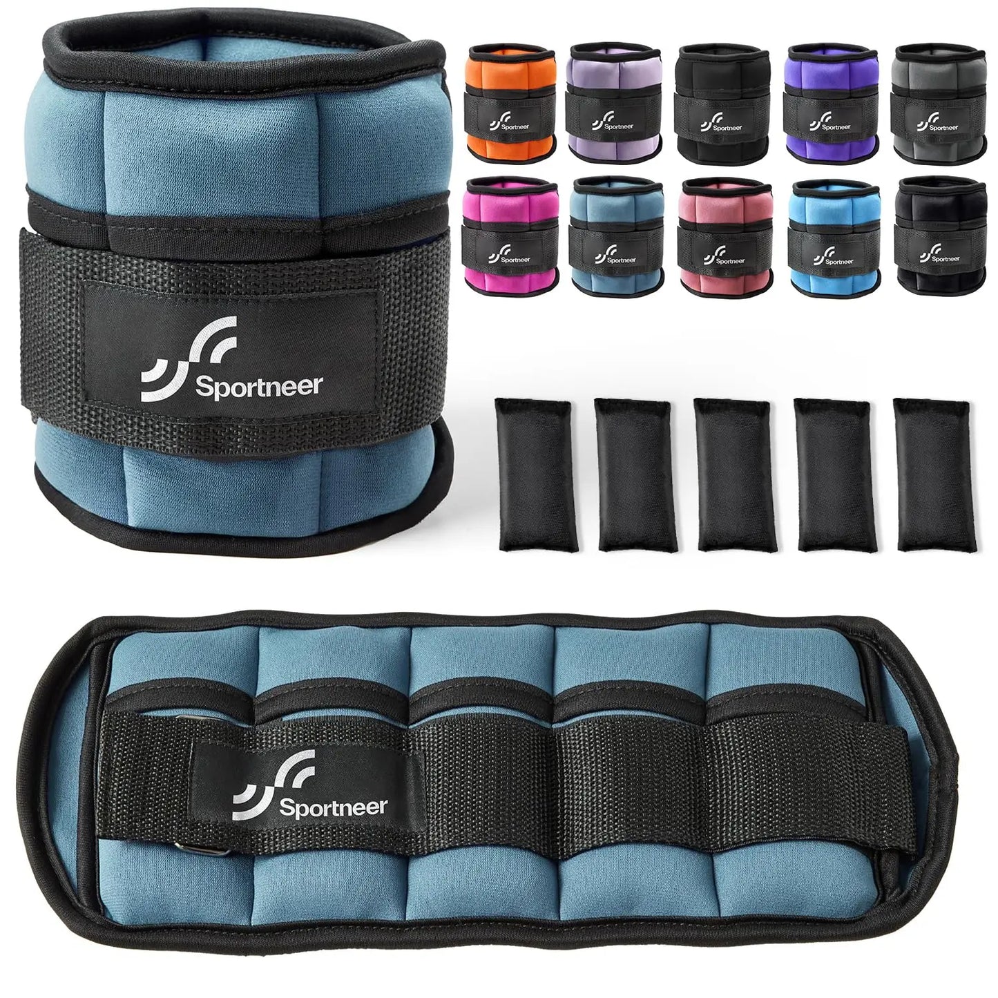 Sportneer Adjustable Ankle Weights