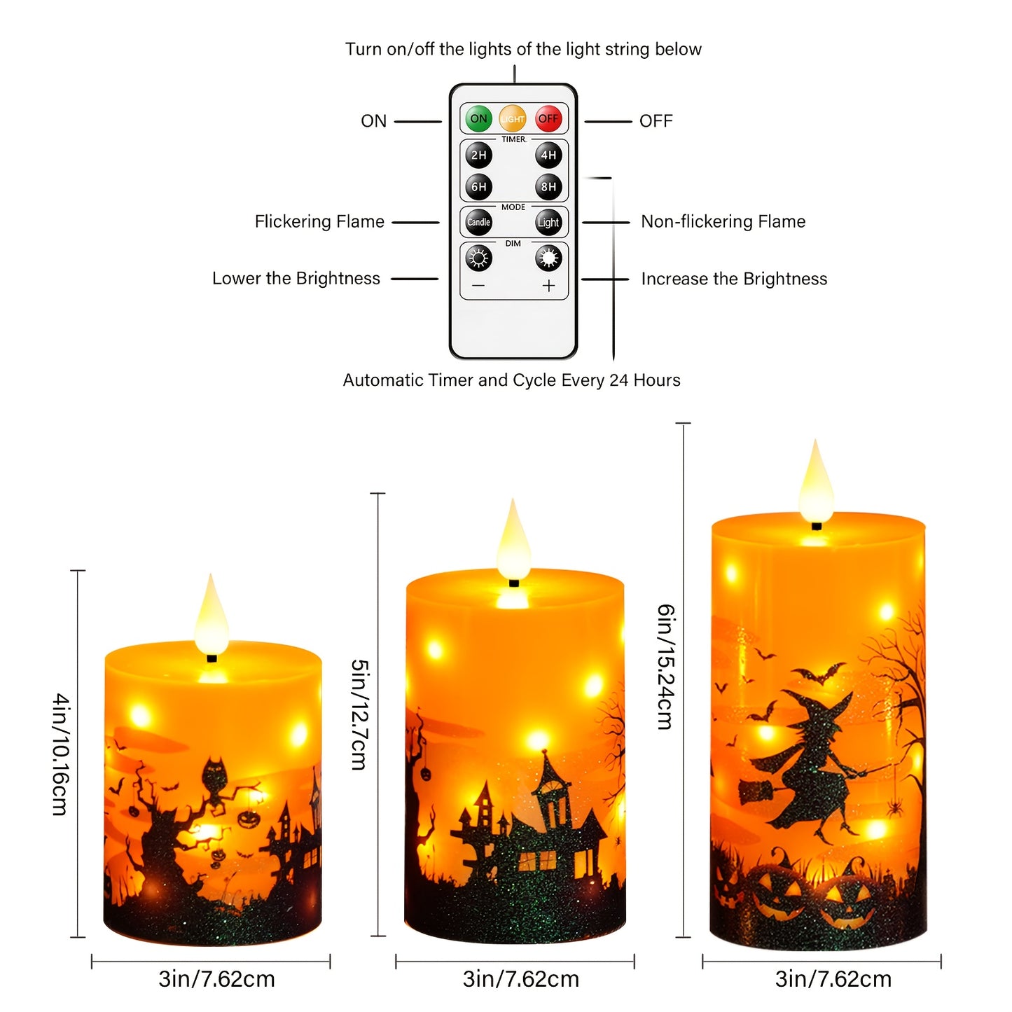 Halloween Limited Edition Smokeless Candles