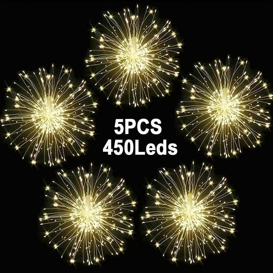 Hanging Solar 240/360 LED Starburst Sphere Lights