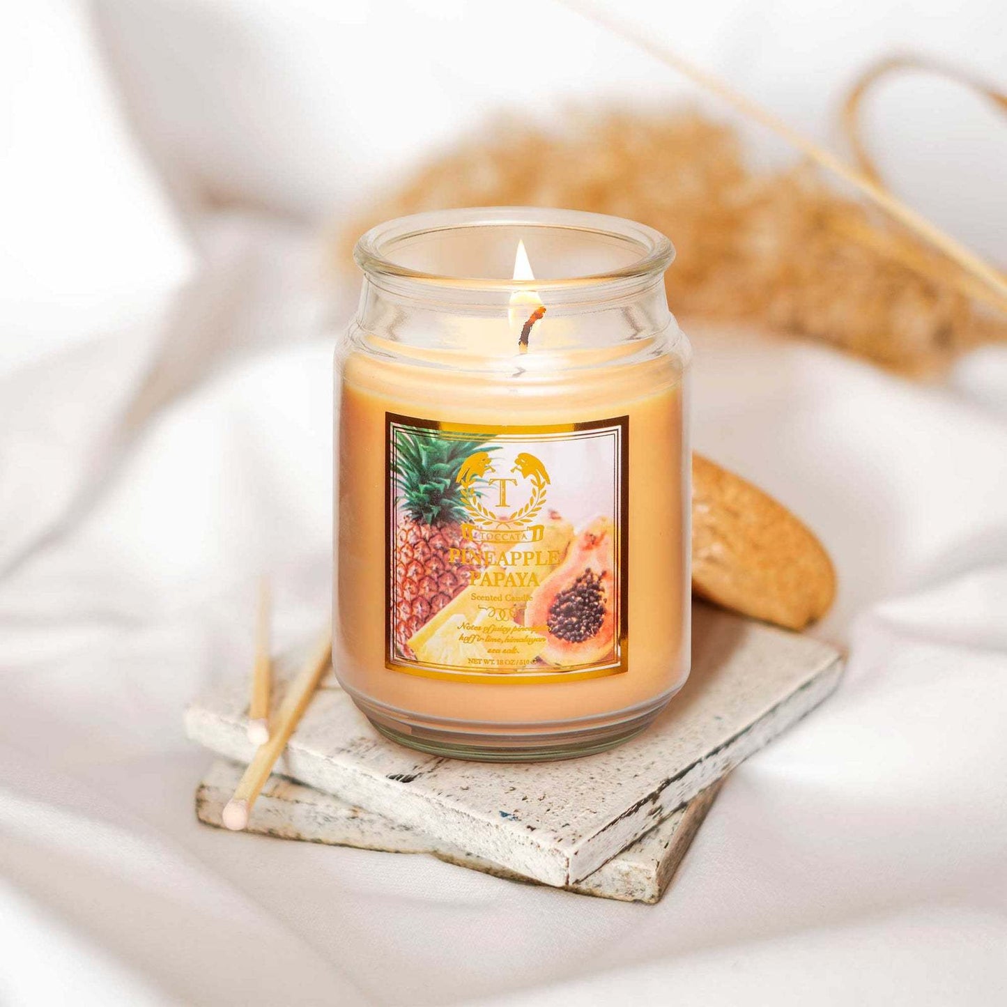 2-Pack/18oz Aroma Scented Candles Sets