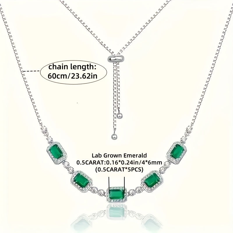 2.5Carat Gemstone Necklace