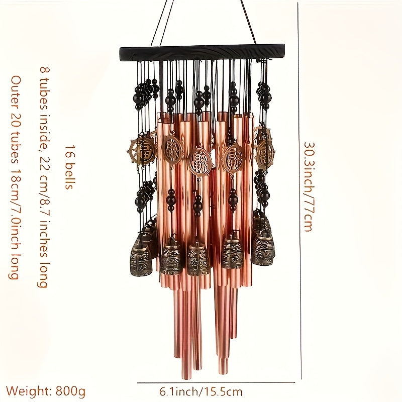 Oversized Metal Wind Chime