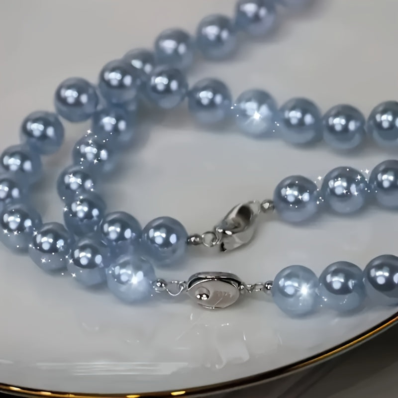 Blue Sea Saltwater Pearl Necklace