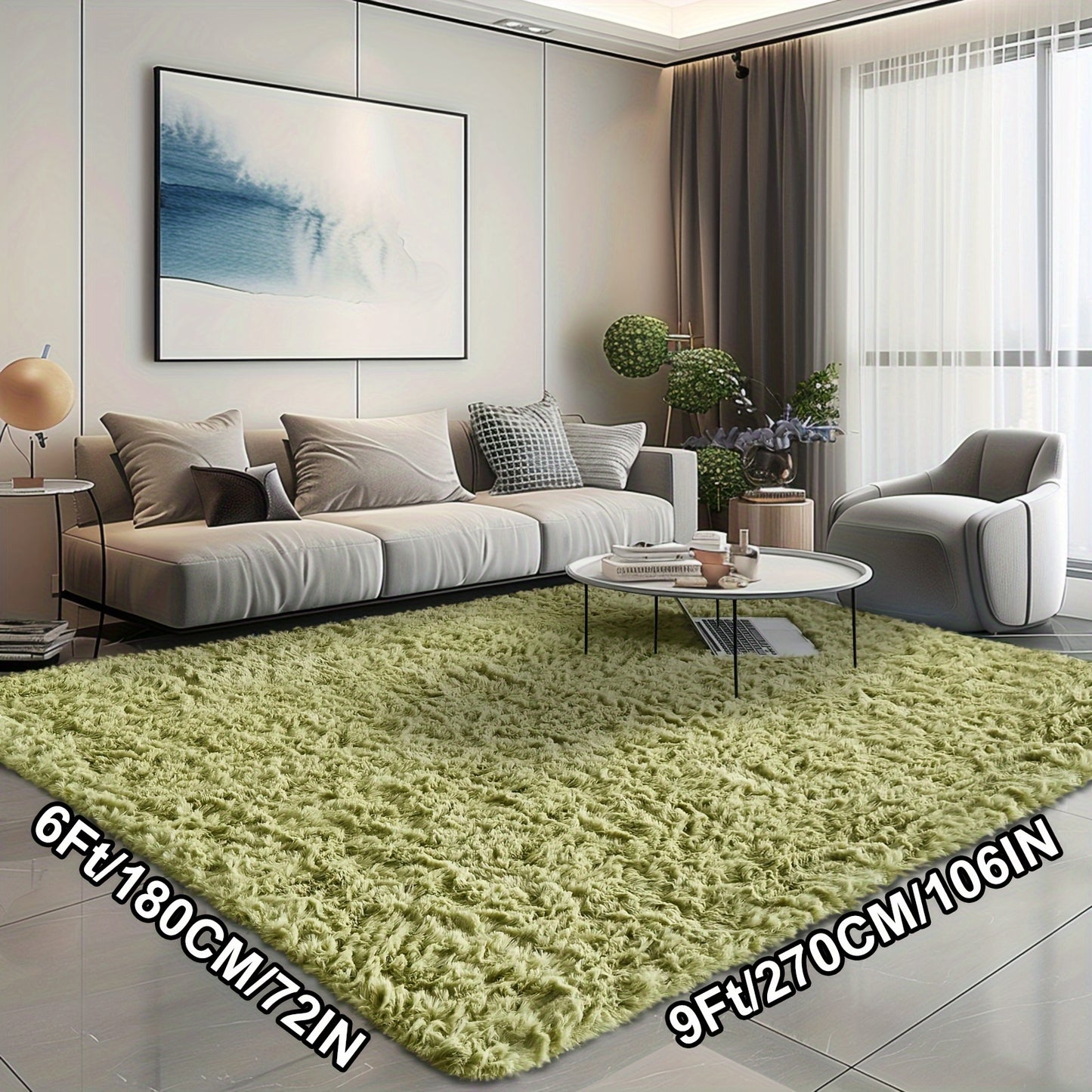 Super Soft Thickened Fluffy Area Rug