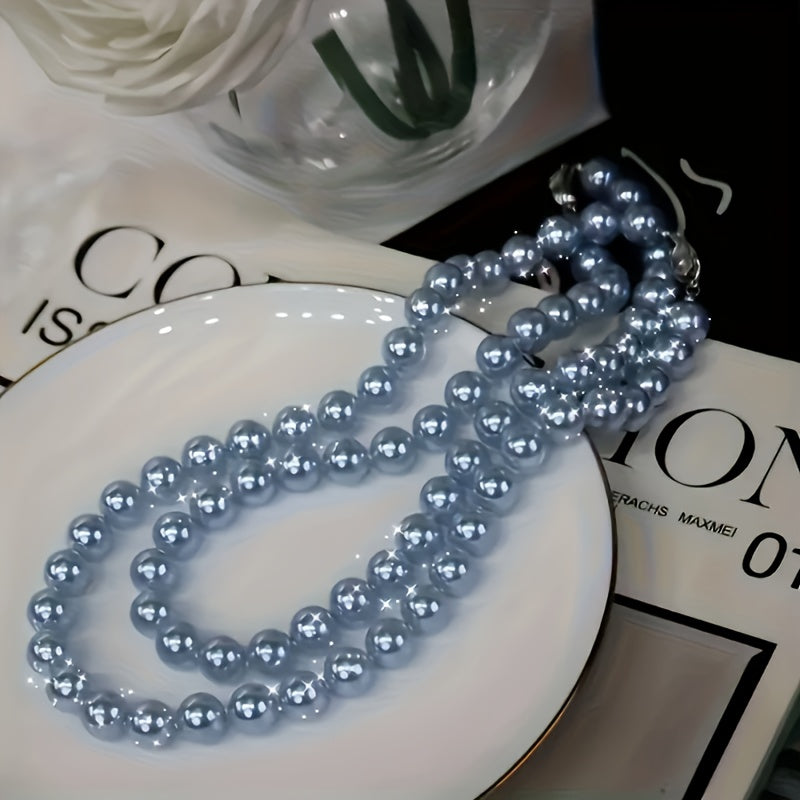 Blue Sea Saltwater Pearl Necklace