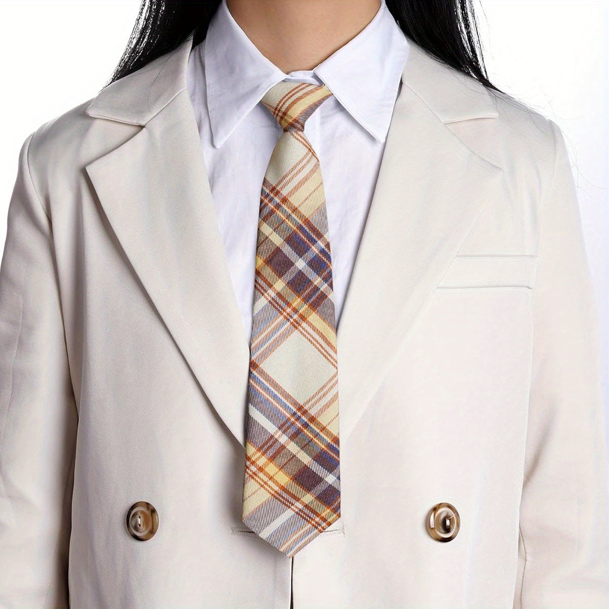 5pcs Boy' s Necktie Pre- tied Adjustable