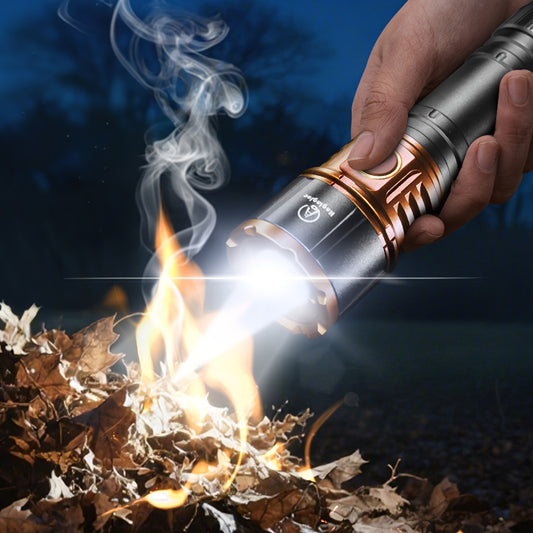 To Generate Fire, An Aluminum Alloy Flashlight