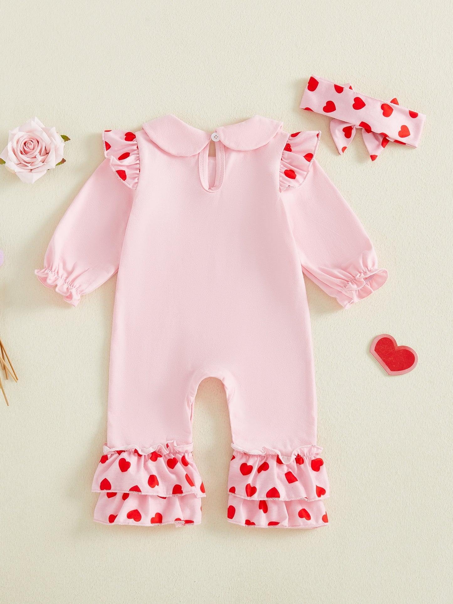 2pcs Valentine's Day Outfit