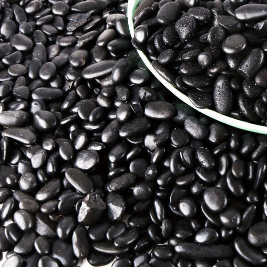 Natural Black Pebbles