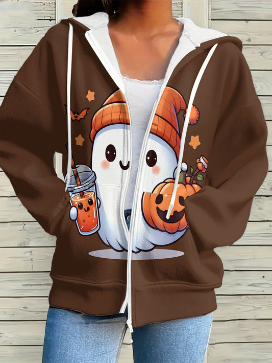 Casual Outerwear for Halloween Party or Everyday