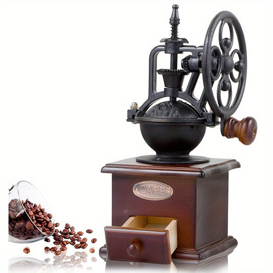Hand-cranked coffee grinder