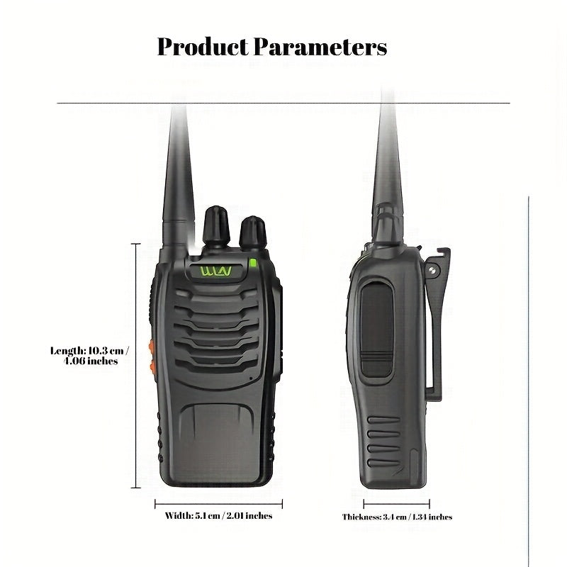 Rechargeable Durable WalkieTalkie