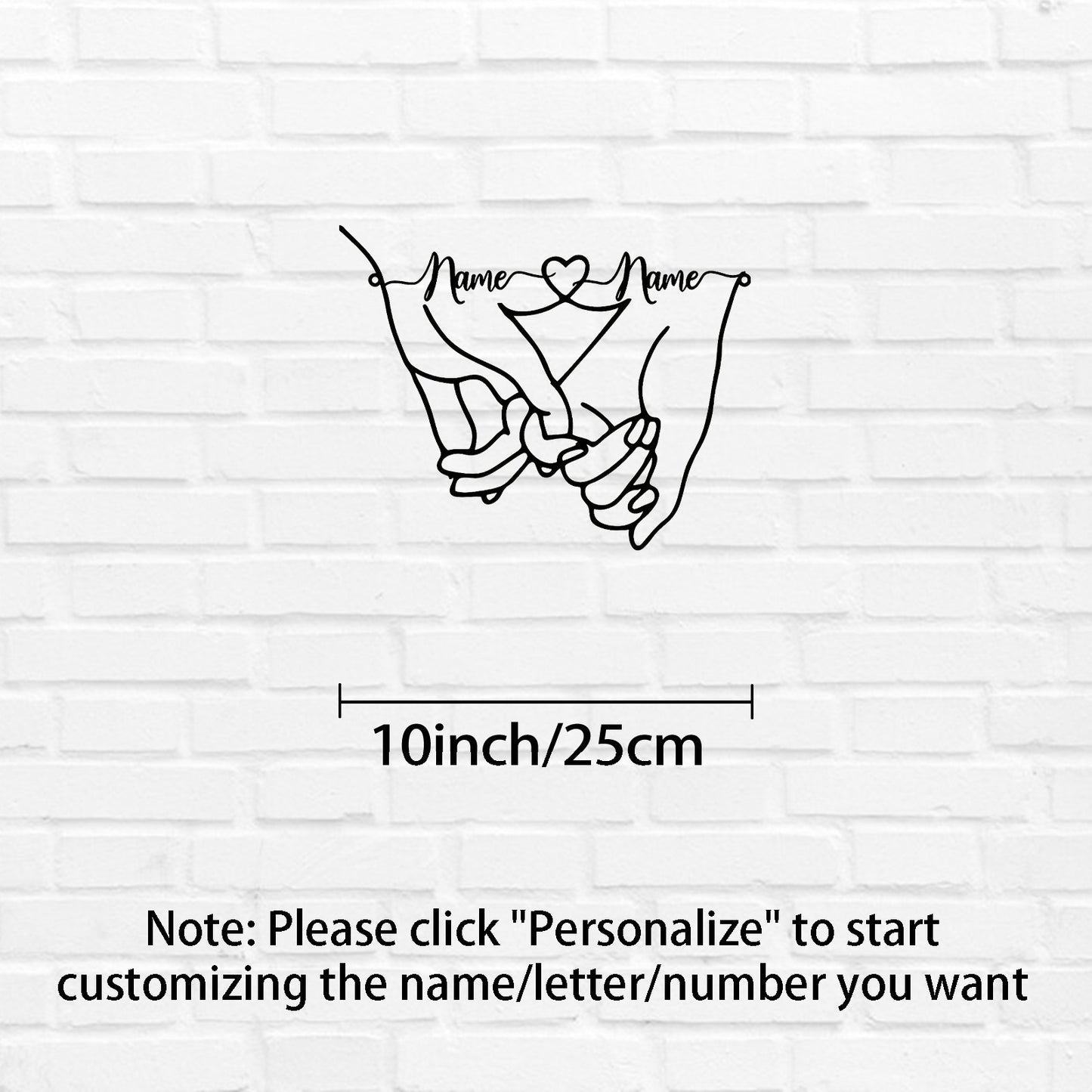 Personalized Metal Wall Art