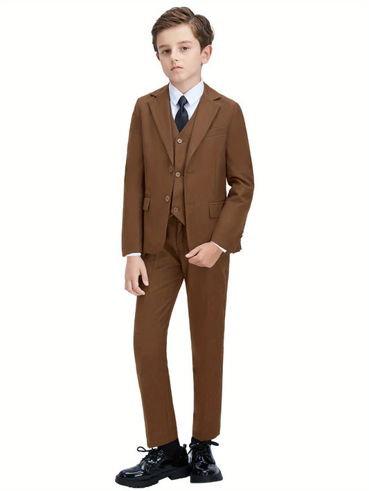 Boys' Three-Piece Suit Set